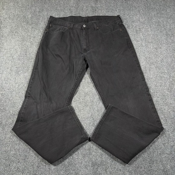 Levi's Other - Levi's 559 Relaxed Straight Jeans Mens 36x34 Loose Baggy Wide Leg Denim Black